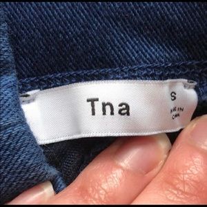 Aritzia TNA hi-rise denim leggings